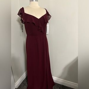 Levkoff burgundy dress